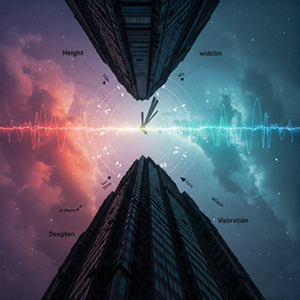 Rappresentazione artistica delle dimensioni sottili